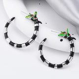 Boucles d'Oreilles Ver des Sables inspiré de Beetlejuice Halloween-BIJOUX-THE FASHION PARADOX