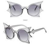Lunettes de soleil noires vintage glam goth witch chauve-souris-THE FASHION PARADOX