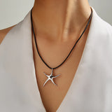 Collier étoile de mer pendentif argent 925-BIJOUX-THE FASHION PARADOX