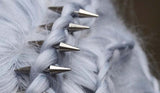 Décoration épingles de cheveux tressés piques en métal lot de 10-Accessoires-THE FASHION PARADOX