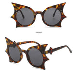 Lunettes de soleil noires vintage glam goth witch chauve-souris-THE FASHION PARADOX