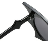 Lunettes de soleil noires vintage glam goth witch chauve-souris-THE FASHION PARADOX