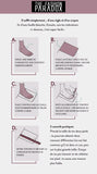 Bottines escarpins rayés 12cm noirs et blancs pointus piques-Chaussures-THE FASHION PARADOX