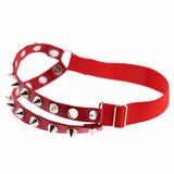 Bracelet à piques pour les jambes accessoire grunge goth - Accessoires - THE FASHION PARADOX