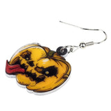 Boucles d'oreille citrouilles halloween dark grunge - BIJOUX - THE FASHION PARADOX