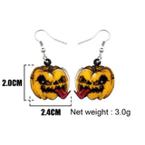 Boucles d'oreille citrouilles halloween dark grunge - BIJOUX - THE FASHION PARADOX