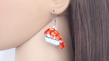 Boucles d'oreille sushi crevette style manga egirl japonais-BIJOUX-THE FASHION PARADOX
