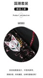 Tenue t-shirt et jupe japonaise noire et rouge kumiho-Robes-THE FASHION PARADOX