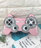 Petit sac à main bandoulière manette console rose - Accessoires - THE FASHION PARADOX