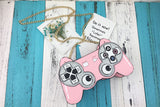 Petit sac à main bandoulière manette console rose - Accessoires - THE FASHION PARADOX