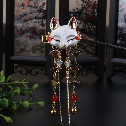 Broche à cheveux barette japonaise Kumiho geisha-BIJOUX-THE FASHION PARADOX