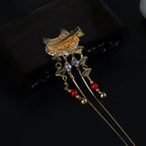 Broche à cheveux barette japonaise Kumiho geisha-BIJOUX-THE FASHION PARADOX