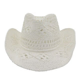 Chapeau cowboy en corde paille tressée far west-Chapeau / Casquette-THE FASHION PARADOX