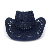 Chapeau cowboy en corde paille tressée far west-Chapeau / Casquette-THE FASHION PARADOX