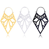 Boucles d'oreille pendantes géométrique grunge rock-BIJOUX-THE FASHION PARADOX