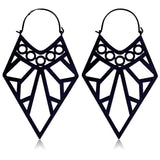 Boucles d'oreille pendantes géométrique grunge rock-BIJOUX-THE FASHION PARADOX