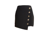Minijupe asymétrique a boutons - Jupes - THE FASHION PARADOX