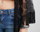 Kimono en dentelle - Kimono - THE FASHION PARADOX
