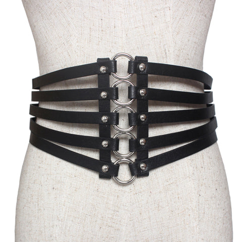 Ceinture de taille, serre taille végane, harnais à anneaux - Accessoires - THE FASHION PARADOX