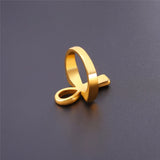 Bague unie dorée, argentée ou noire croix ankh égyptienne - BIJOUX - THE FASHION PARADOX