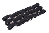 Ceinture serre-taille simili cuir noir, boucles et sangles - Ceinture et harnais - THE FASHION PARADOX