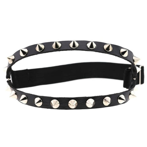 Bracelet à piques pour les jambes accessoire grunge goth - Accessoires - THE FASHION PARADOX