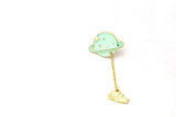 Broche double pins astronaute, spatiale, planète, modèle au choix - BIJOUX - THE FASHION PARADOX