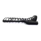 Sandales à talon montantes style spartiates noires ou blanches - Chaussures - THE FASHION PARADOX