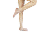 Collants en résilles larges blanches taille haute - Leggings et collants - THE FASHION PARADOX
