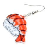 Boucles d'oreille sushi crevette style manga egirl japonais-BIJOUX-THE FASHION PARADOX