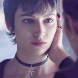 Collier ras du coup pendentif croix ankh Tokyo casa de papel - BIJOUX - THE FASHION PARADOX