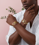 Bracelet égyptien Œil d’Horus Acier inoxydable doré ou argenté-BIJOUX-THE FASHION PARADOX