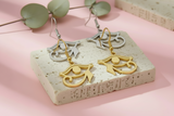 Boucles d'oreille Oeil d'Horus Oeil Oudjat egyptien acier inoxydable-boucles d'oreille-THE FASHION PARADOX
