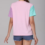 T-shirt coloré couleurs pastels asymétrique kawaii aesthetic-T-Shirts-THE FASHION PARADOX