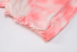 Crop top court dos nu d'été rose rétro tie dye aesthetic soft girl-Top-THE FASHION PARADOX