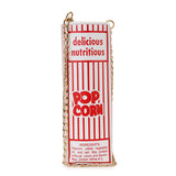 Sac bandoulière original pop corn rayures rouges ou noires - Accessoires - THE FASHION PARADOX