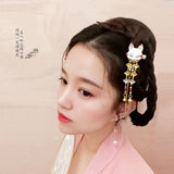 Broche à cheveux barette japonaise Kumiho geisha-BIJOUX-THE FASHION PARADOX