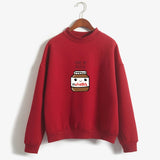 Sweatshirt kawaii coloré motif cute funny harajuku e girl-Top-THE FASHION PARADOX