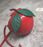 Petit sac bandoulière original pomme rouge ou verte - Accessoires - THE FASHION PARADOX