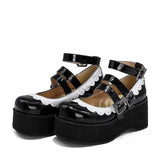 Chaussures lolita vernies plateforme pastel goth-Chaussures-THE FASHION PARADOX