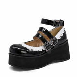 Chaussures lolita vernies plateforme pastel goth-Chaussures-THE FASHION PARADOX