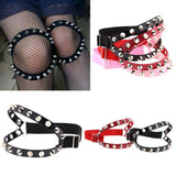 Bracelet à piques pour les jambes accessoire grunge goth - Accessoires - THE FASHION PARADOX
