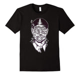 T-shirt noir grunge alternatif imprimé punk rock alien yeux unisexe - T-Shirts - THE FASHION PARADOX