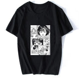 T-shirt noir retro pop culture 90's manga anime japonais-T-Shirts-THE FASHION PARADOX