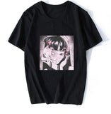 T-shirt noir retro pop culture manga anime japonais-T-Shirts-THE FASHION PARADOX